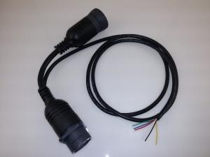 Quality J1939 Deutsch 9-Pin Male to J1939 Female and Open End Split Y Cable wholesale