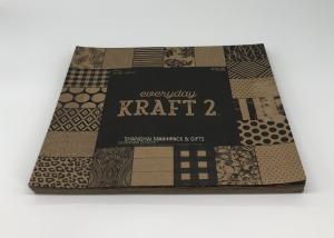 Quality Home Theme Festival Party Decorations For Kids , Brown Kraft Paper Placemats Intdoor wholesale