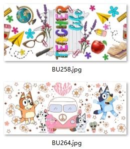 Quality Free Artwork Services Kitty Sticker UV DTF Heat Resistant wholesale