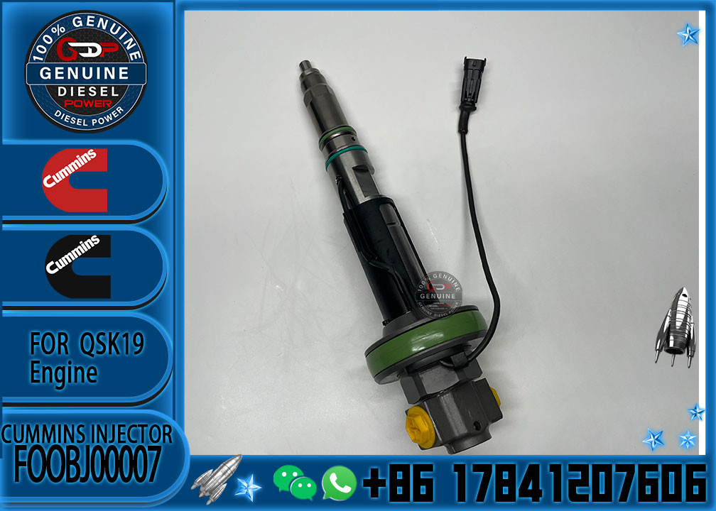 Quality goods Common Rail Diesel Fuel Injector F00BJO0008 0986435901 FOOBJ00007 For Cummins QSK19 QSK38 QSK60