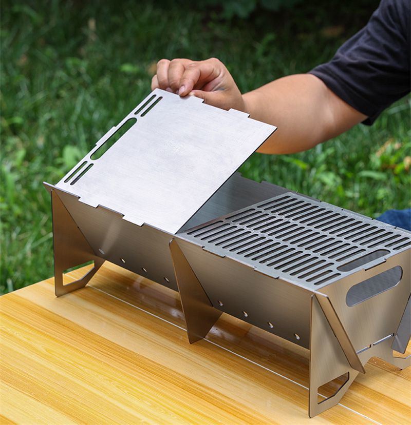 Portable Camping Grill Stove Oven BBQ