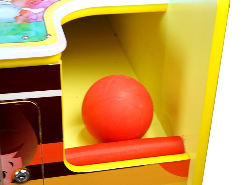 Commercial Small Happy Bowling Video Shooting Ball Gaming Machine For Amusement Park