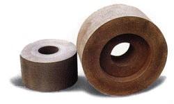 Quality Rubber Centerless Grinding Wheel Bonded Abrasives Brown wholesale