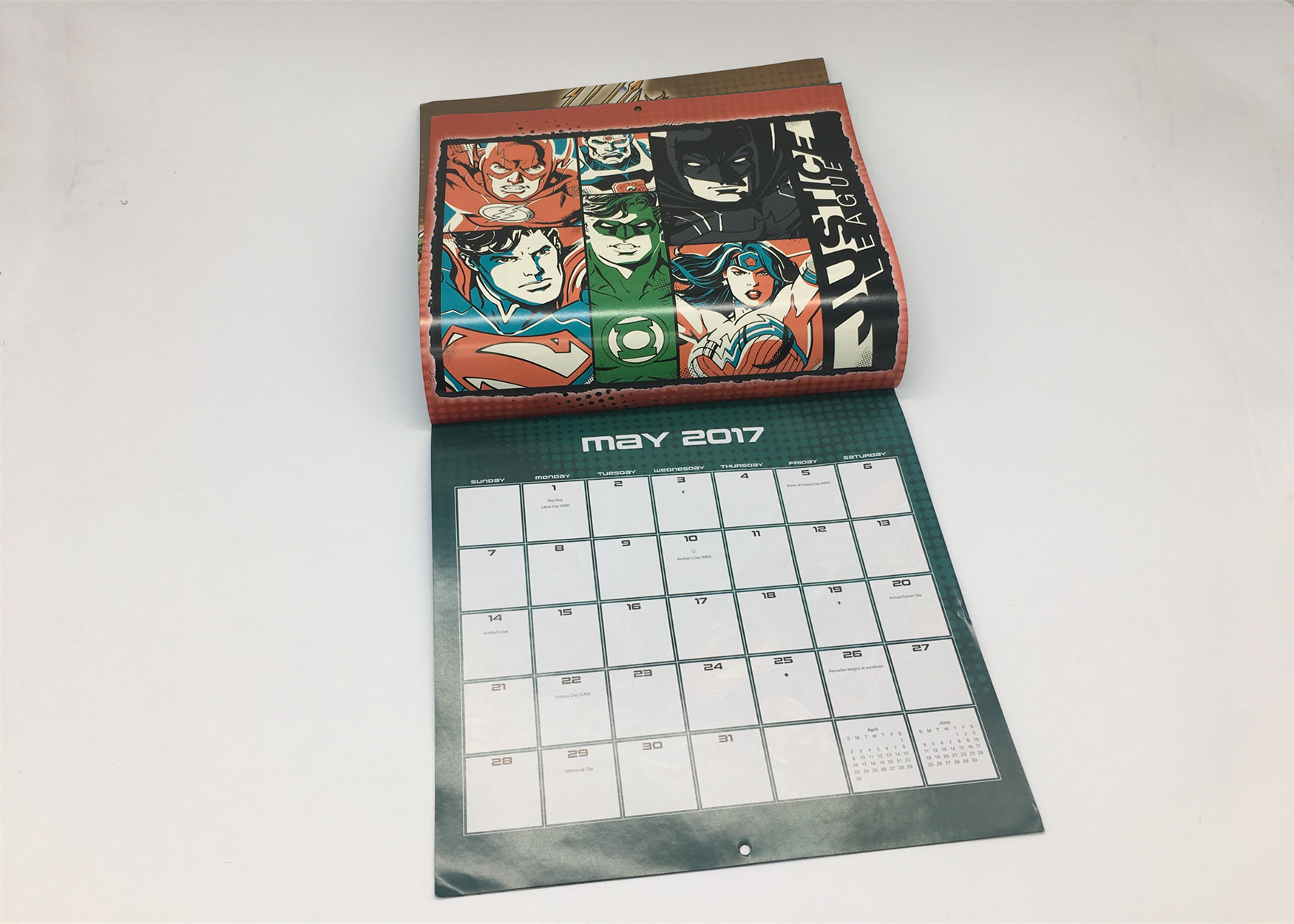 10 X 10 In Personalised Stationery Gifts Wall Calendar Book Light Weight