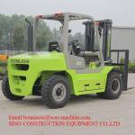 3.5 Ton 20 km/h Diesel Forklift Truck ISUZU Engine Container