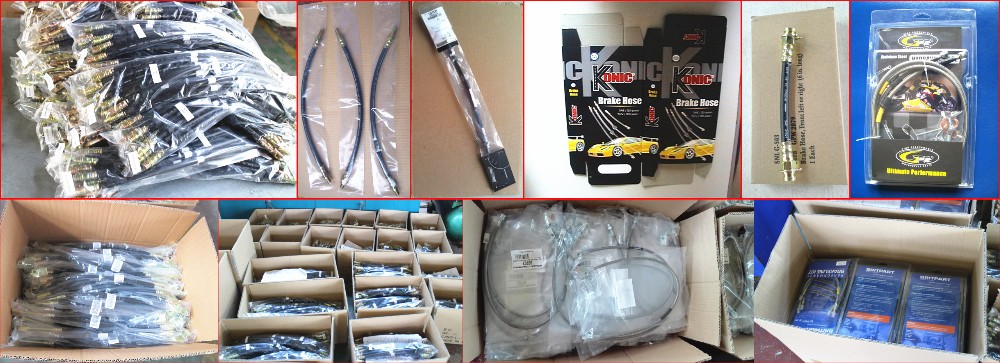 flexible epdm sae j1401 rubber brake hose