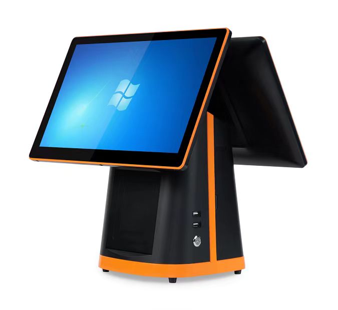 POS Terminal 880P Cash Register with 15.6'' Main Display and LED/VFD Customer Display