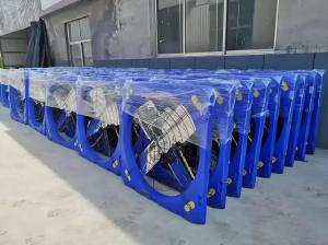 Quality Steel Frame Cattle Sheds Dairy Cow House Hanging Type Exhaust Cooling Fan wholesale