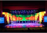 Curved LED Stage Screen Rental , P4.81 Indoor LED Display Screen 500*1000mm Size