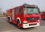 6X4 LHD Water Foam Pumper Rescue Fire Truck