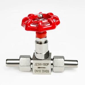 China Standard J23W Heavy Duty High Pressure Stainless Steel 304 Male Threaded Globe Valve on sale