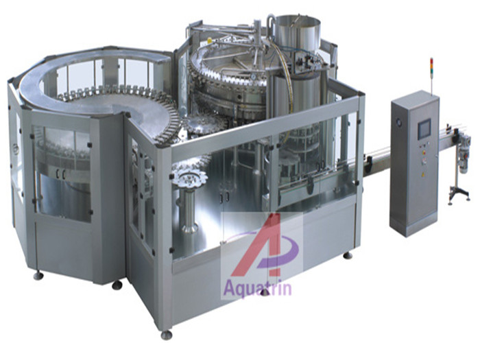 PLC Carbonated Drink Filling Machine 1.9kw 7000bph For Soft Drink