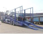 2 Axles Hydraulic Lifting Double Floors Car/SUV Hauler Truck Trailer for Cars