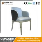 Modern Style Customized Ash Wood Leather Chair for Indoor Hotel Dining Room