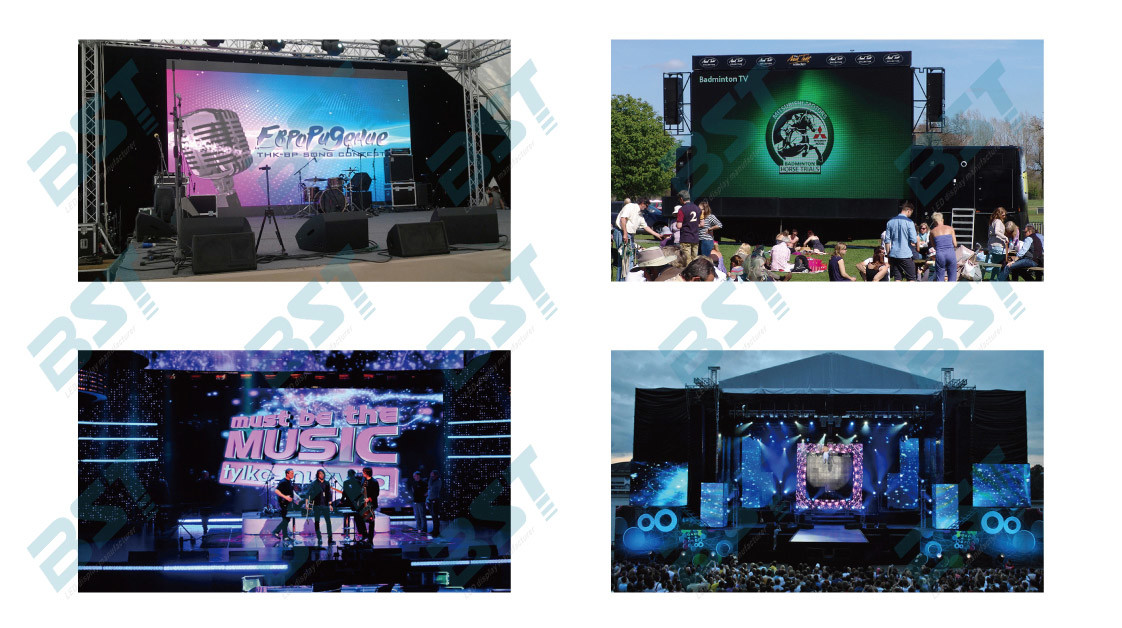HD Front Service Rental Stage Led Display Advertising Led Screens