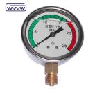 4" Oil-Filled Marine Pressure Gauge Manometer With Stainless Steel Case