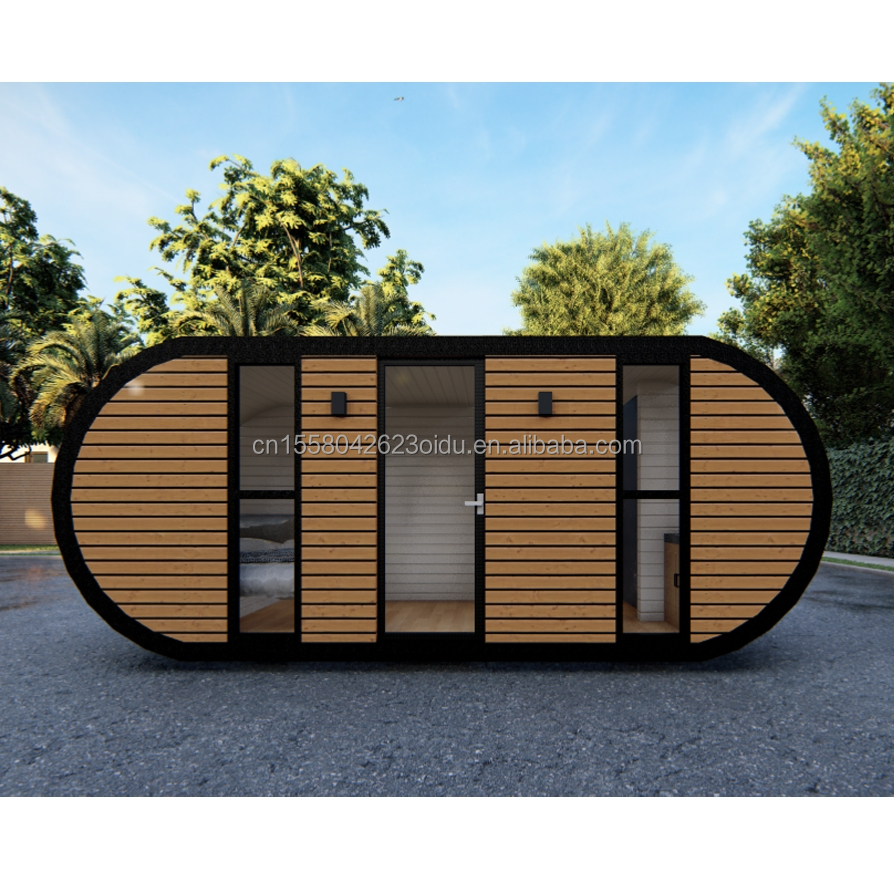 20ft or 40ft Detachable Foldable Prefab House Hotel Container Holiday Home with Aluminum Alloy Windows
