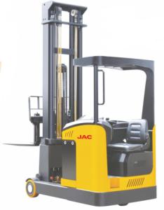 Quality Indoor Reach Truck Forklift 1.5 Ton AC Control High Grade Configuration wholesale