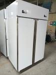 Commercial 2 Doors Upright Chiller Stainless Steel 304 Kitchen Fridge
