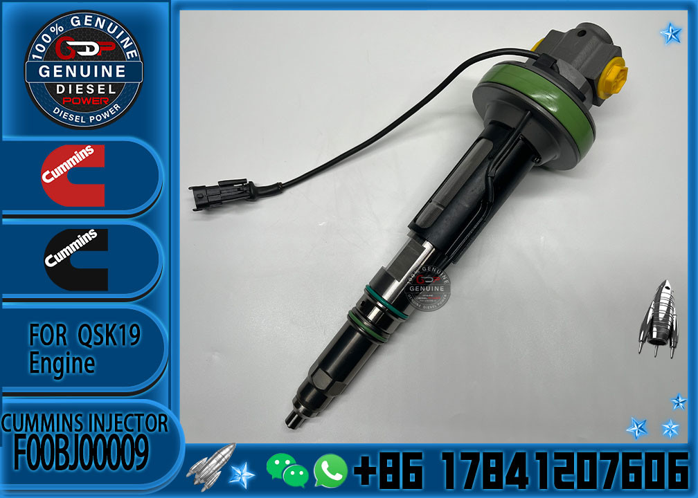 auto parts diesel fuel injector F00BJ00009 for Cumminns QSK19 QSK38 QSK50 QSK60 Engine