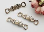 Faux Pearl Silver Shoe Buckles And Clips Decorative Accessories Different Colors