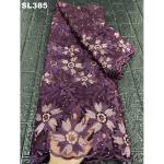 New embroidery net lace africa nigeria lace fabric embroidery designs