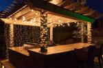 Wedding Garden Party Connectable Festoon Globe Garland With Lamp Luminous