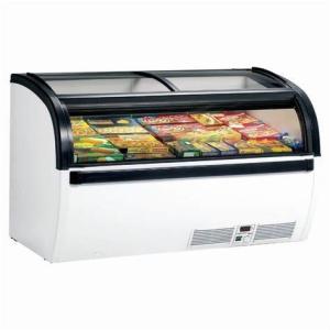 Quality Accurate Temperature Display Chest Freezer , Commercial Chest Freezer Glass Top wholesale