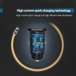 4.8A Dual USB CAR CHARGER Universal Compatible HOCO USB CAR CHARGER for all