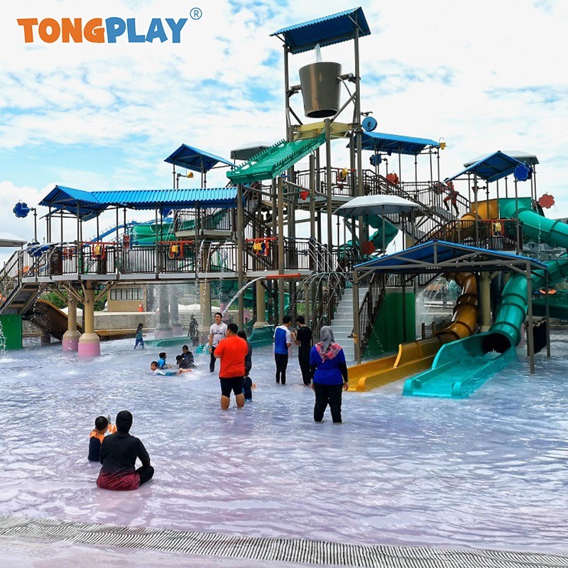 ODM Surf Wave Pool Tsunami Water Play Equipment Eco Friendly