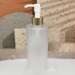 24/410 Long Nozzle Plastic Cosmetic Lotion Pump Gold Aluminum Closure Metal