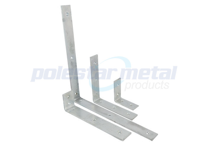 Zinc Plated Steel Construction Hardware , Heavy Duty Brackets Hardware