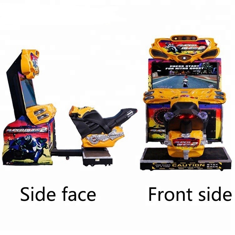 Amusement Arcade Car Driving Simulator Game Machine For Adults Easy Operation