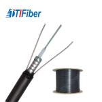 GYXTW Outdoor 12 core single mode fiber optic cable OEM Black color