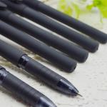 Gel pen,Promotional gel-ink pen with cap,black rubber gel-ink pen,