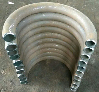 90 Degree A420 Carbon Steel Pipe Elbow Micro Exhaust Fitting 3d