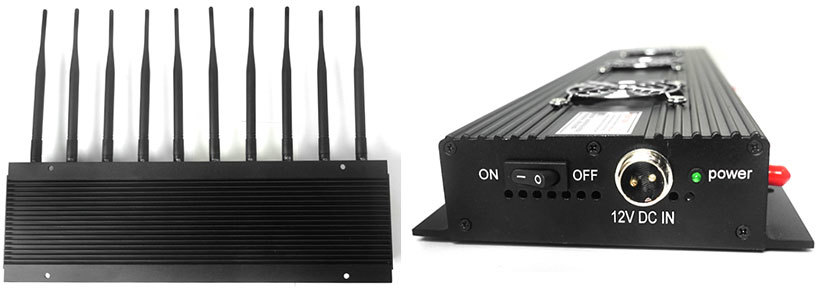 Cellular Signal Portable Cellphone Jammer Blocker 433MHz Customized
