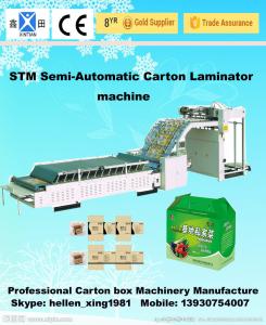 Quality Corrugated Carton Packing Machine / Automated Flute Laminator With High Strength wholesale