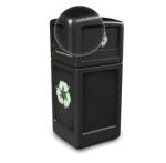 Rotational Molding Products Fashion outdoor trash can plastic sanitation trash