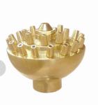 Brass 3 Tiers 2 Inch Blossom Water Fountain Jet Nozzle