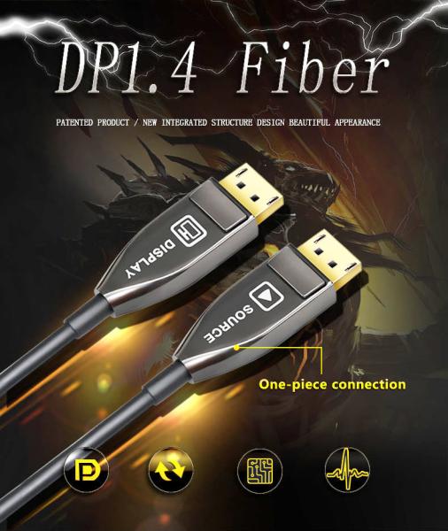 32AWG 4Gbps 8K High Speed Video Displayport Cable Support 7680x4320 HD