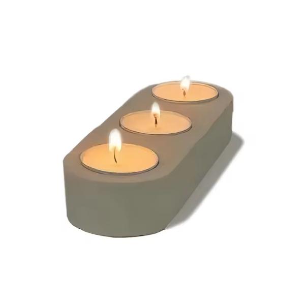 OEM Candle Holder Custom Concrete DIY Decoration Customize Cement Candles Jar