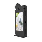 NTSC 2000 Nits 250W 55" Outdoor LCD Digital Signage