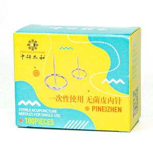 Quality Dialysis Packaging Beauty Ear Acupuncture Needles With Stainless Steel Silver Handle wholesale