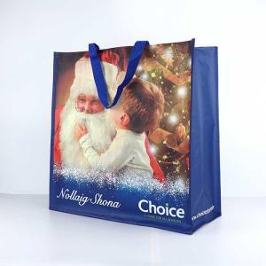 Quality Reticule Polypropylene Woven Bag 170Gsm Laminated Woven Gift Bags Recyclable wholesale