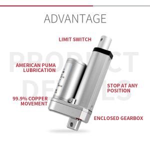 Quality Electric putter 12V 24V 500N 1000N 1500N linear actuator window opener actuator 50mm-600mm Linear actuator wholesale
