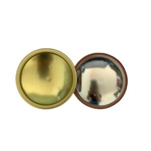 Quality Tinplate Aerosol Can Dome High Pressure Bottom White Or Gold Color 209# 62.8mm Dia wholesale