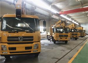 Quality 1208×605×1100 Aerial Lift Truck / 3 - Section Articulated Boom Platform Lift Truck wholesale