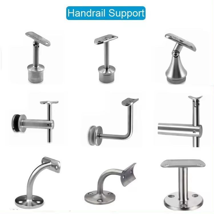 Stainless Steel Stair Wall Mounted Handrail Bracket