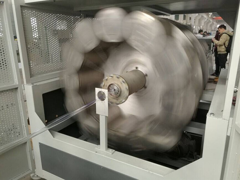 Hdpe Garden Hose Pvc Pipe Extrusion Machine Line Three Layers PVC Fiber Reinforced Flexible Spiral